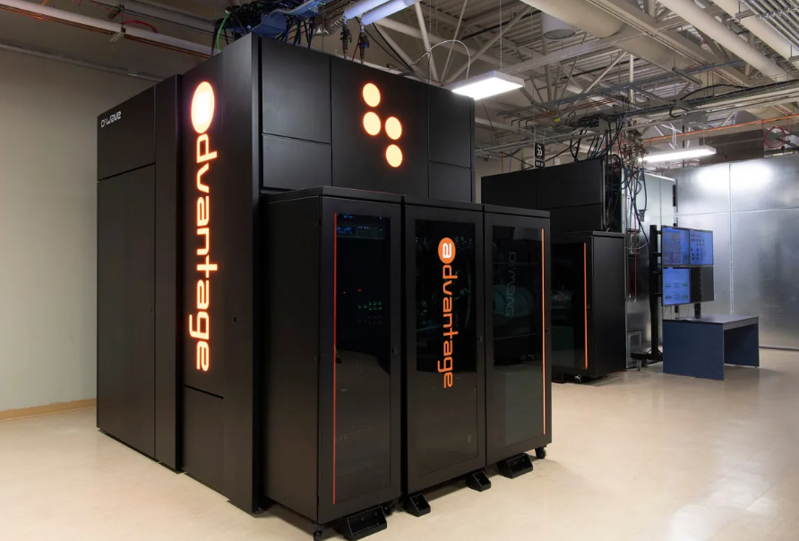 TechDogs-"An Image Showing D-Wave’s Advantage Annealing Quantum Computer"