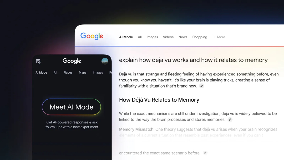TechDogs-"An Image Depicting Google's AI Mode"