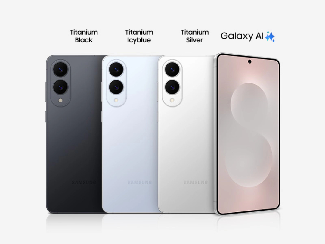 TechDogs-"An Image Of Samsung S25 Edge Color Options"