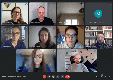 TechDogs-"Why Employee Engagement Matters In The Digital Workplace?"-"A GIF Showing Virtual Meeting Showcasing The Power Of Technology For Employee Engagement"