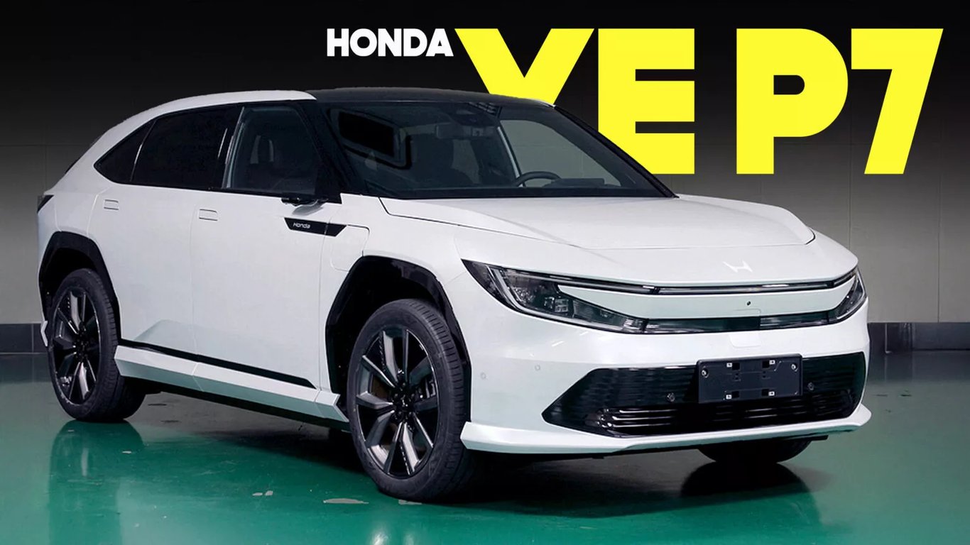 TechDogs-"An Image Showing The Honda Ye P7 Crossover Electric Vehicle"