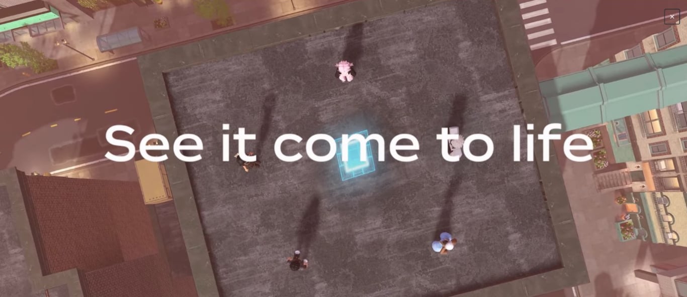 TechDogs-"An Image Showing Creative Use Of Roblox Open Source Model With The Text - See It Come To Life"