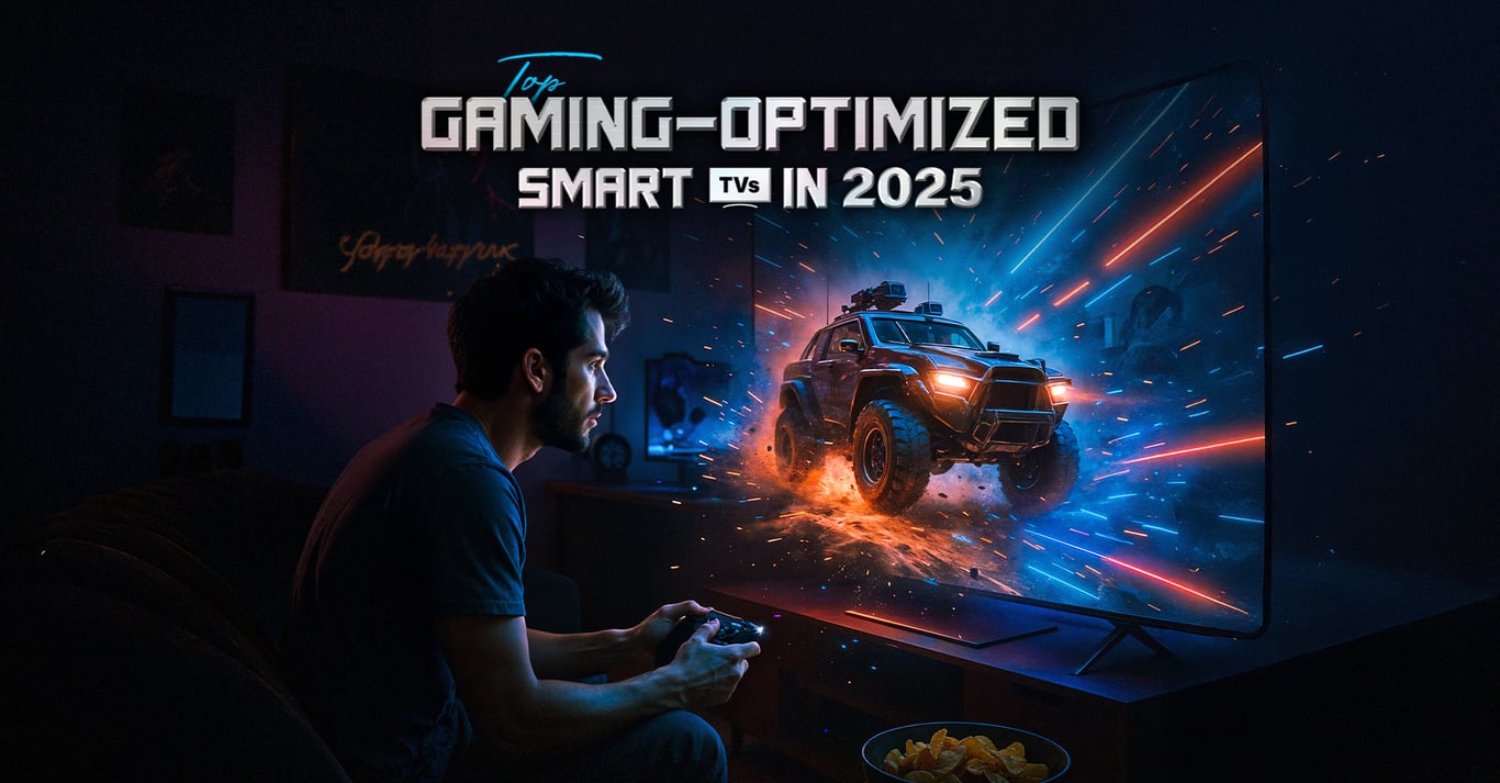 TechDogs-"Top Gaming-Optimized Smart TVs In 2025"