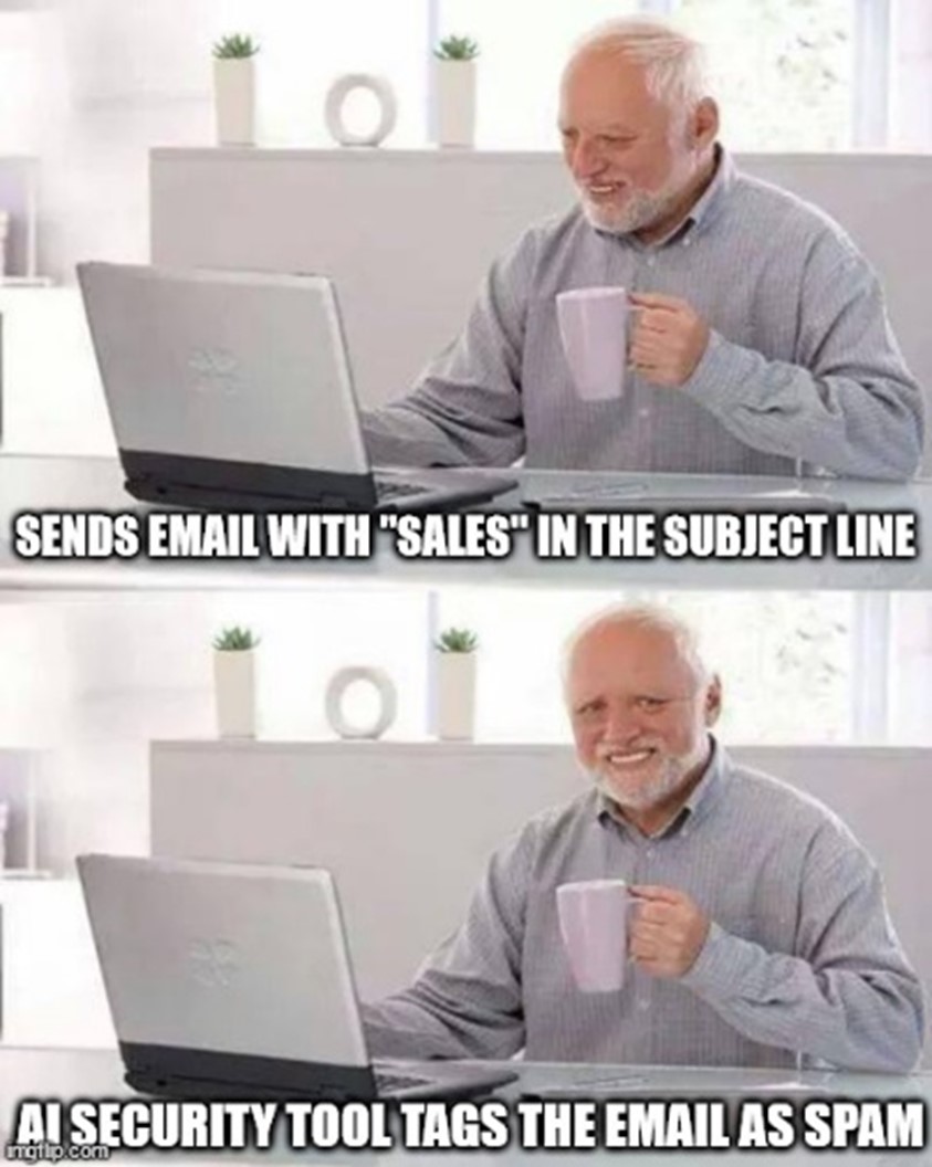 TechDogs-"Trend 3: Artificial Intelligence Will Secure Real-Time Interactions"-"A Meme About AI-driven Security For Mobile Devices"