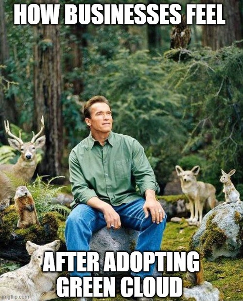 TechDogs-"Trend 4: Green Cloud Technologies Will Fuel Sustainable Cloud Infrastructure"-"An Image Showing How Businesses Feel After Adopting Green Cloud"