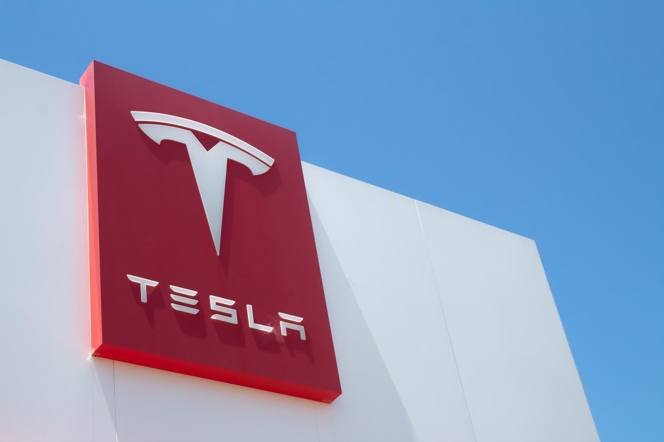 TechDogs-"An Image Showing Tesla's Logo"