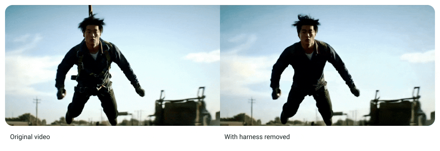 TechDogs-"A GIF Showing Veo 2's Inpainting Feature"