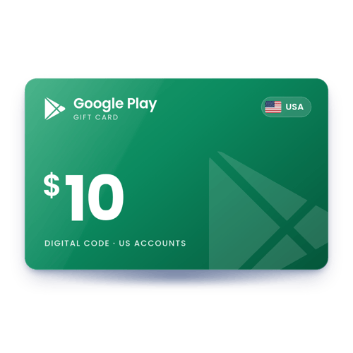 Google Play Gift Card $10 - USA Store
