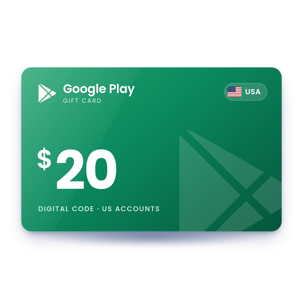 Google Play Gift Card 20 USD (USA)