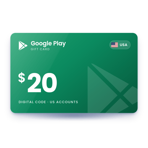 Google Play Gift Card $20 - USA Store