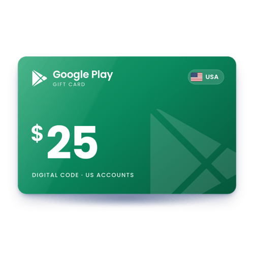 Google Play Gift Card $25 - USA Store