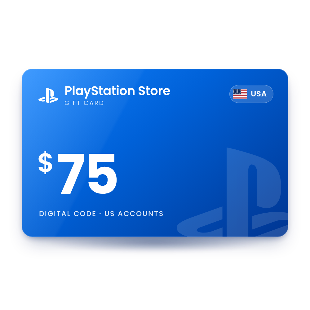PSN Card 75 USD (USA)