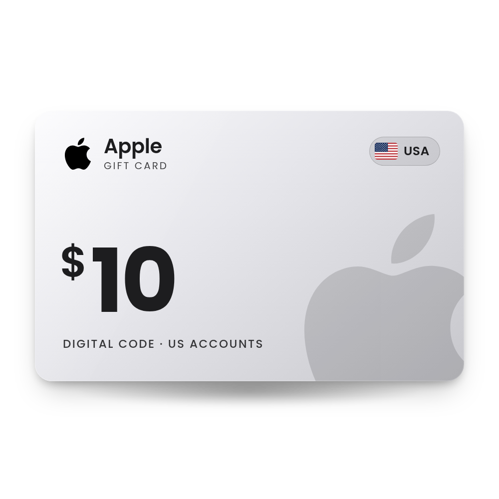 Apple Gift Card $10 (USA)