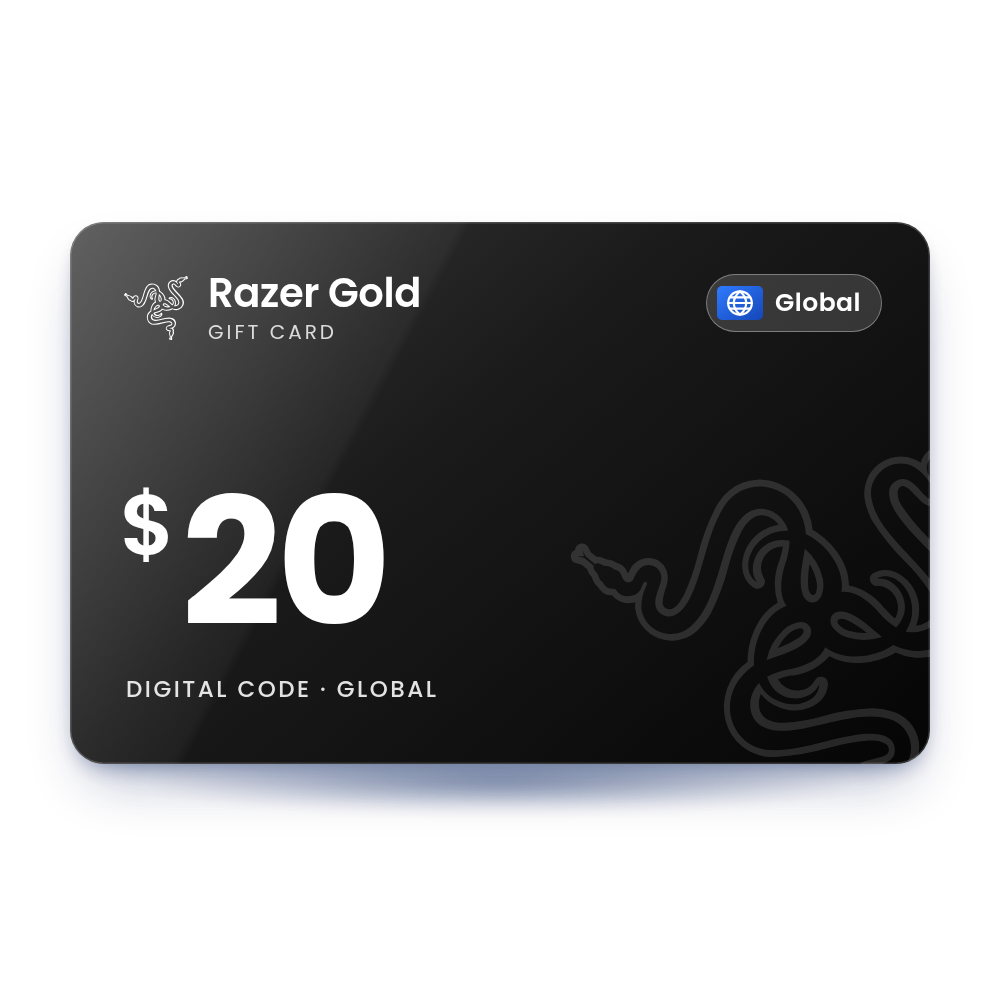 Razer Gold Gift Card 20 USD