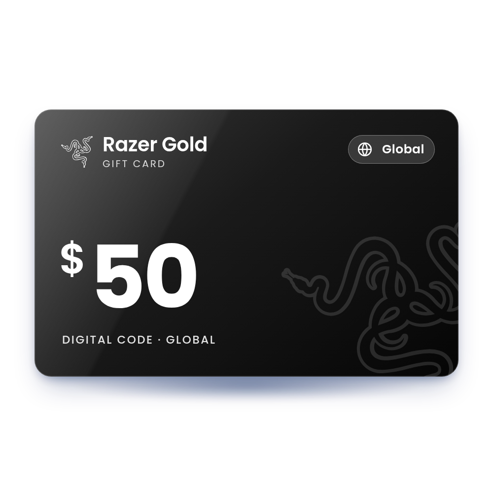 Razer Gold Gift Card 50 USD