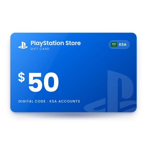 PlayStation Store $50 - KSA Store