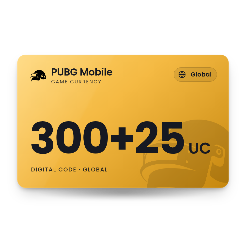 PUBG Mobile 325 UC