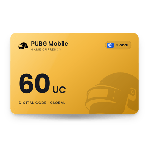 PUBG Mobile 60 UC - Global