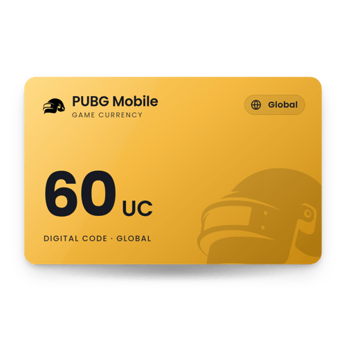 PUBG Mobile 60 UC - Global