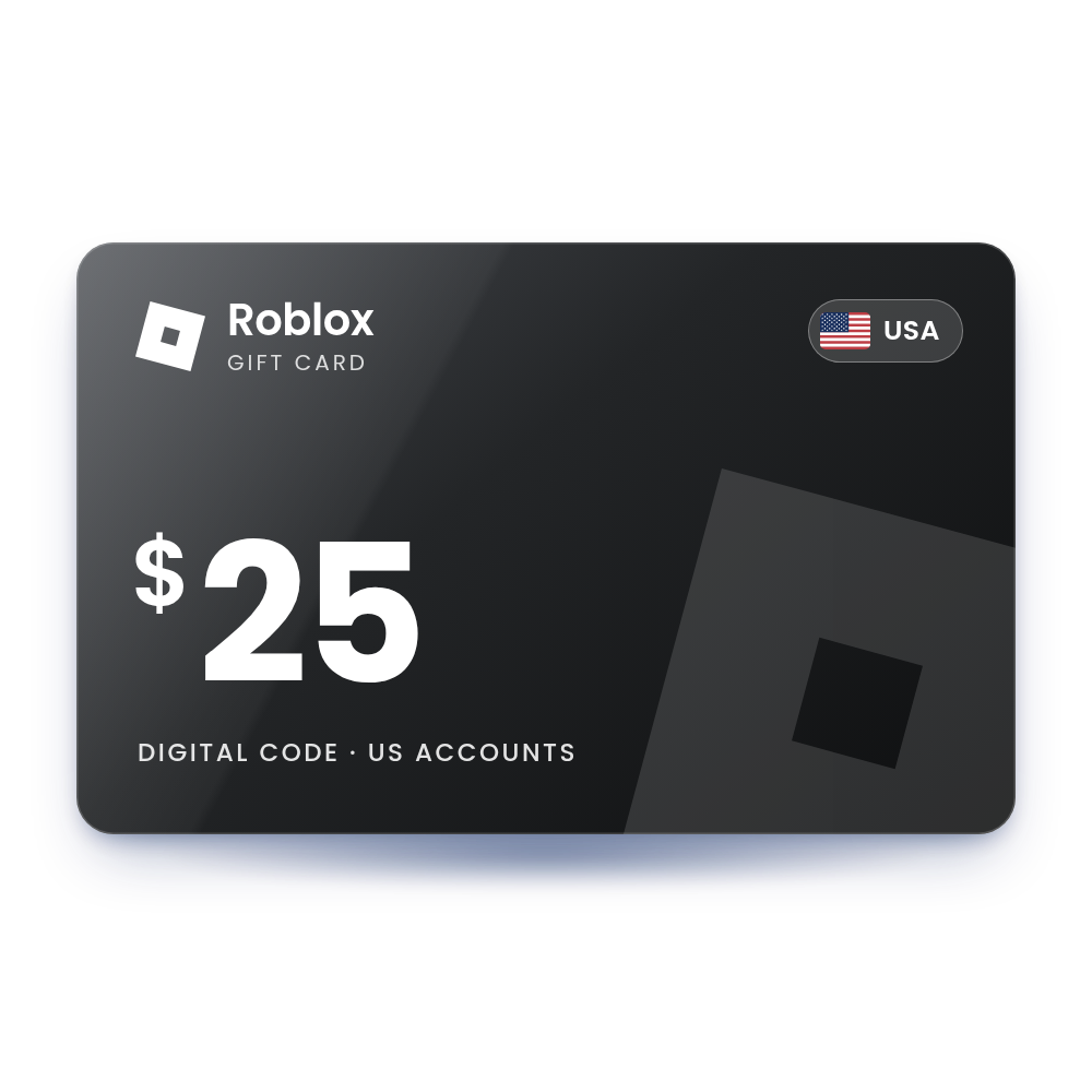 Roblox Gift Card 25 USD (USA)