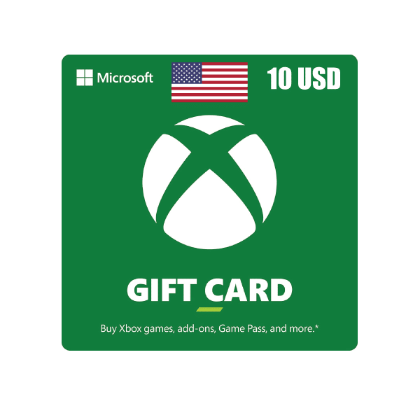 Xbox Gift Card-10 USD- USA- Digital Code
