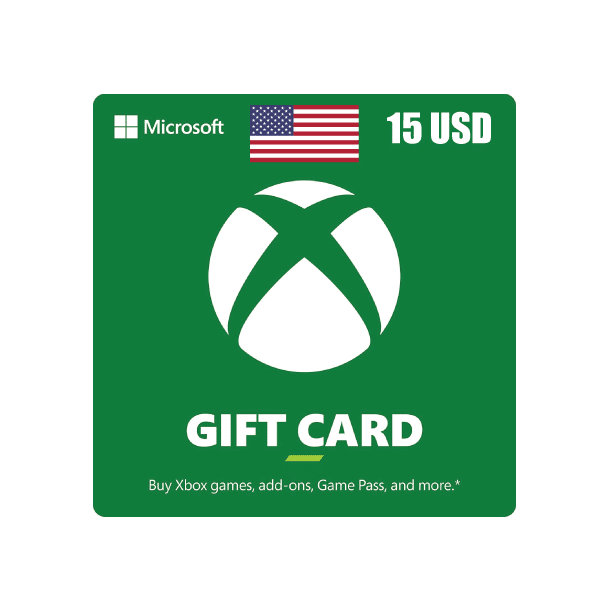 Xbox Gift Card-15 USD- USA- Digital Code