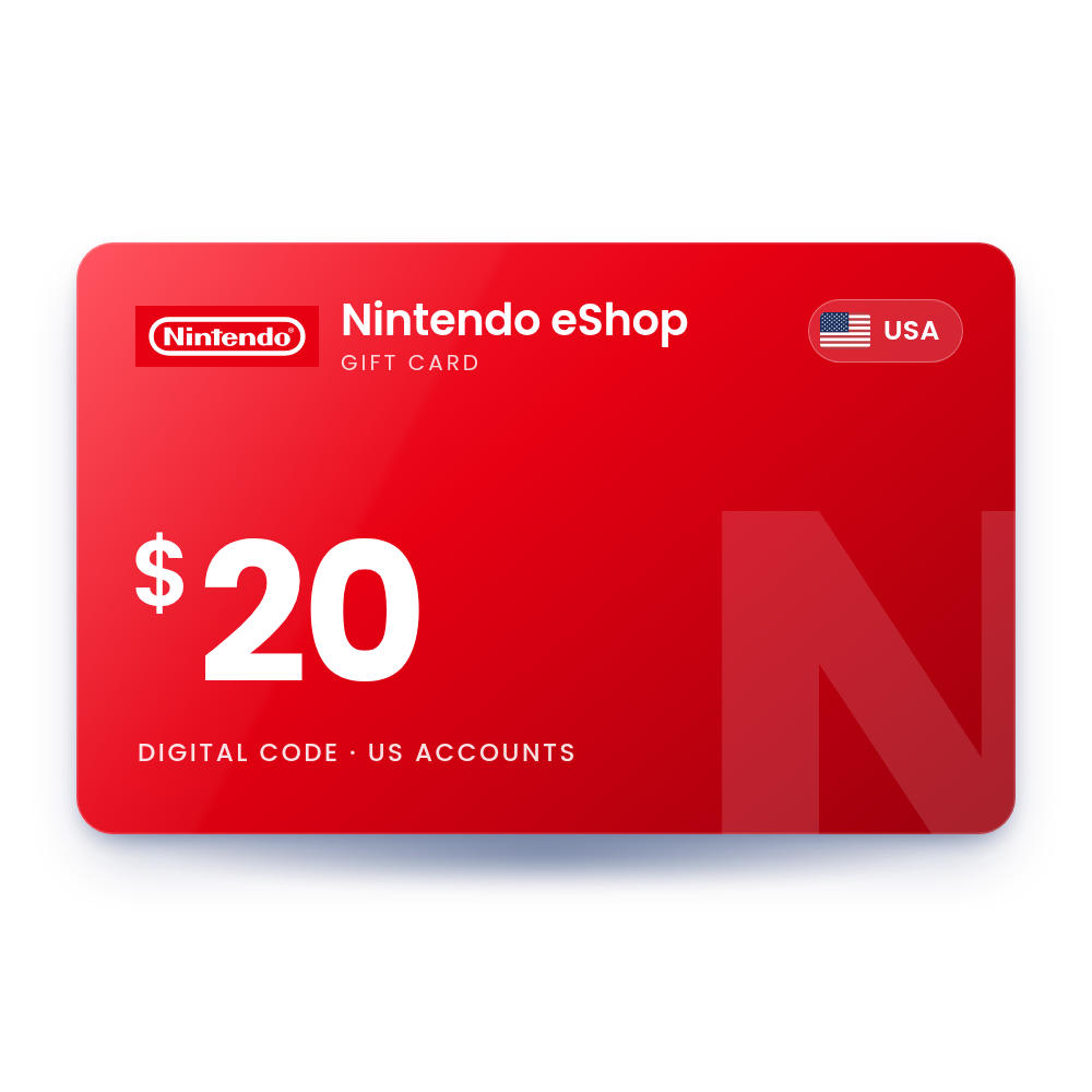 Nintendo eShop Card 20 USD (USA)