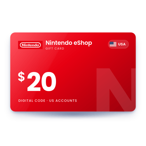 Nintendo eShop $20 - USA Store