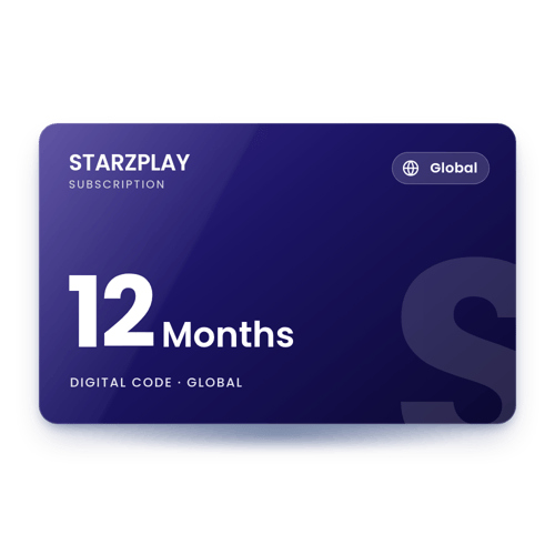 STARZPLAY 12 Months - Global