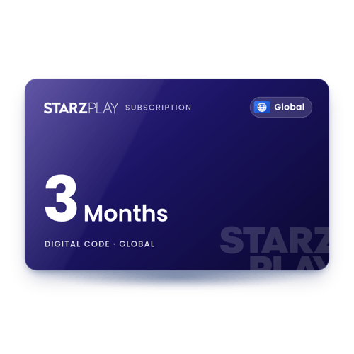 STARZPLAY 3 Months - Global