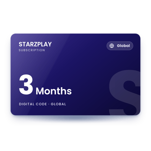 STARZPLAY 3 Months - Global