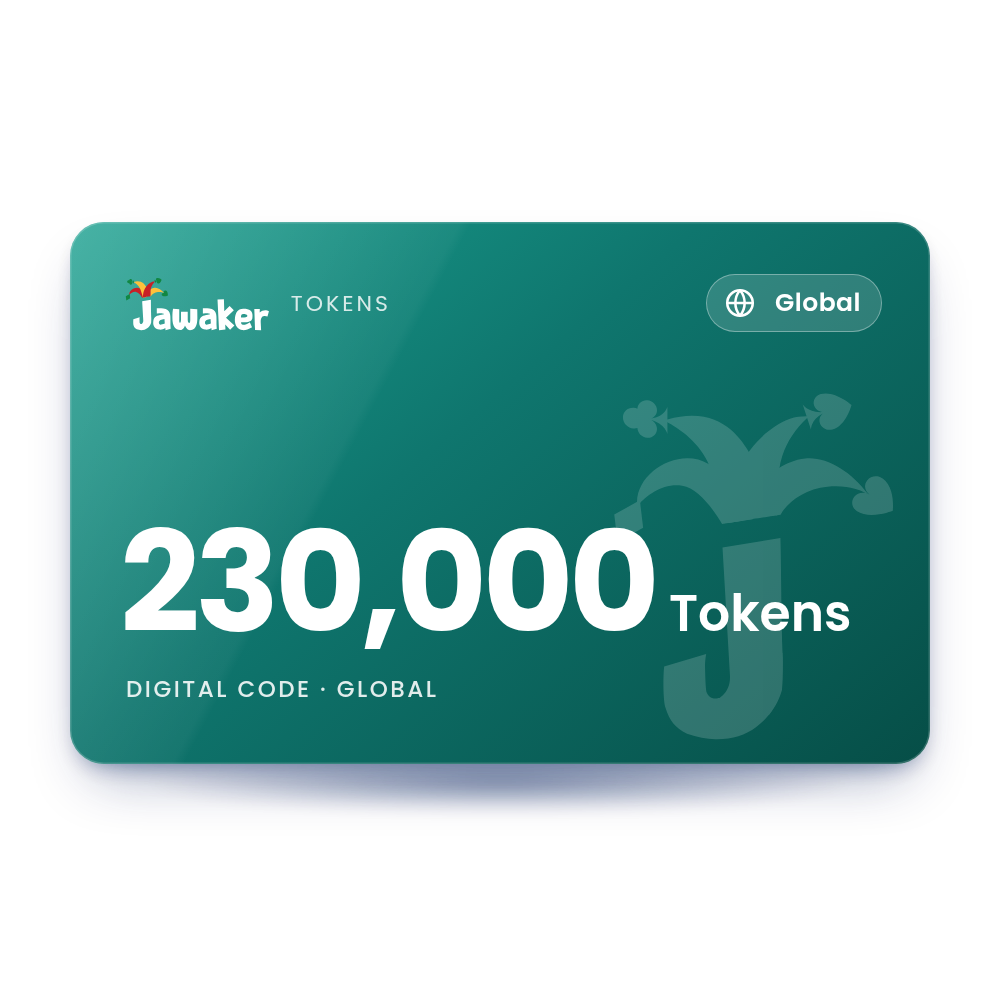 Jawaker 230000 Tokens