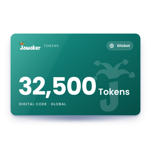 Jawaker 32,500 Tokens - Global