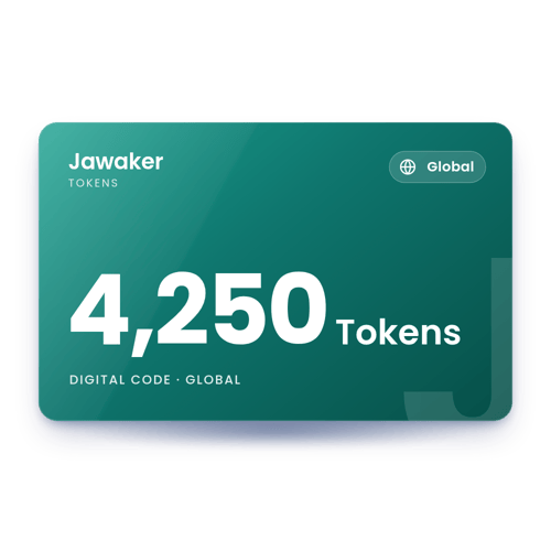 Jawaker 4,250 Tokens - Global