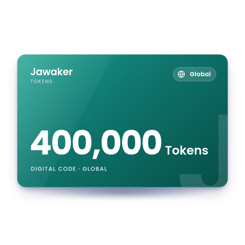 Jawaker 400,000 Tokens - Global