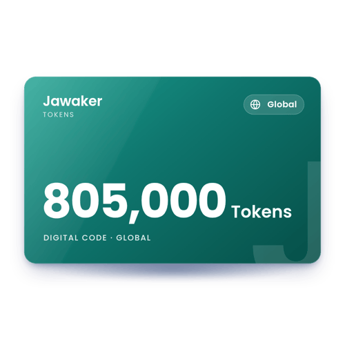 Jawaker 805,000 Tokens - Global