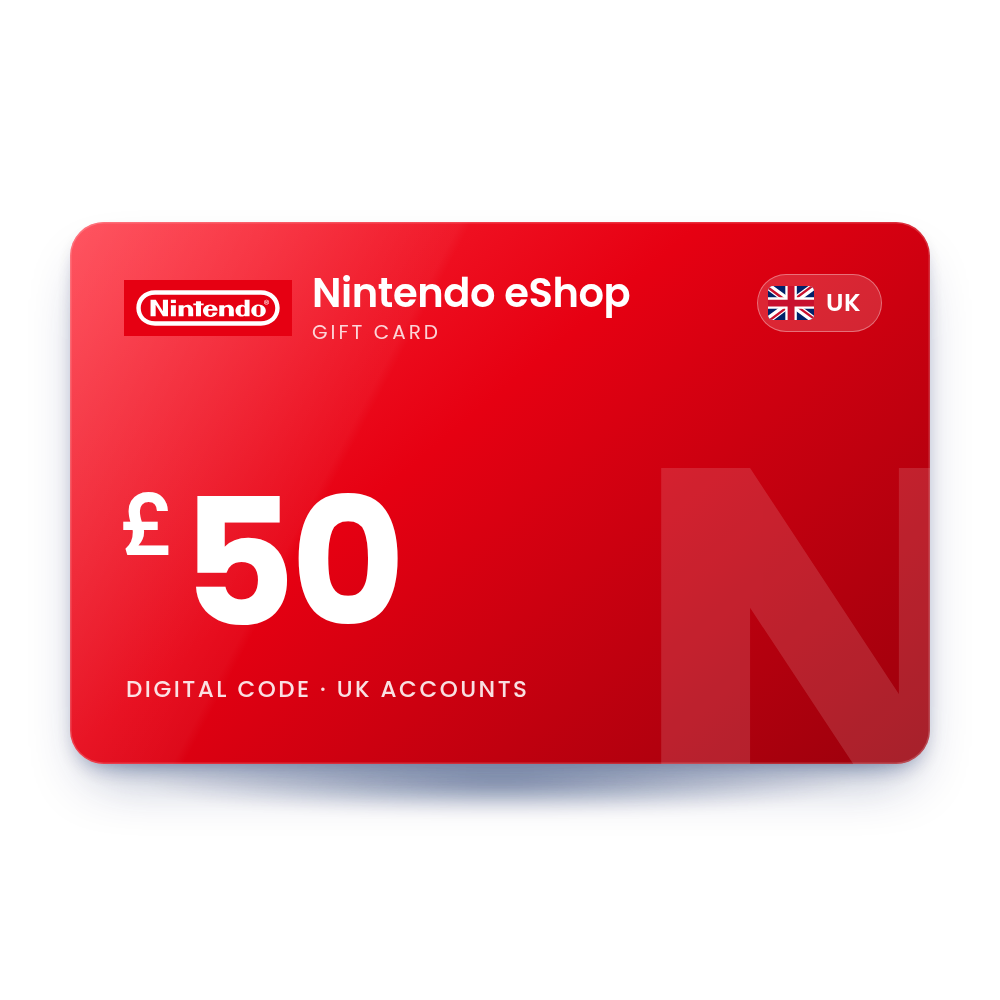 Nintendo eShop Card 50 GBP (UK)