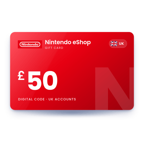 Nintendo eShop £50 - UK Store