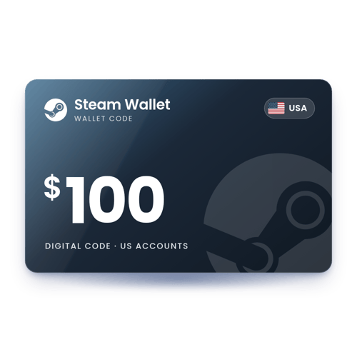 Steam Wallet $100 - USA Store