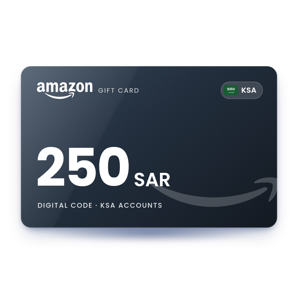 Amazon Gift Card 250 SAR (KSA)