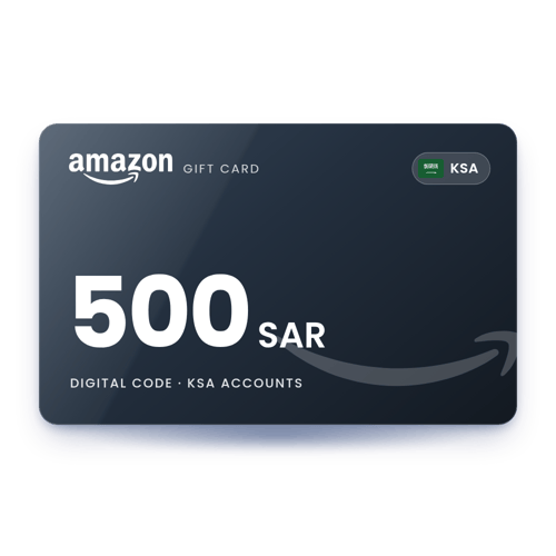 Amazon Gift Card 500 SAR - KSA Store