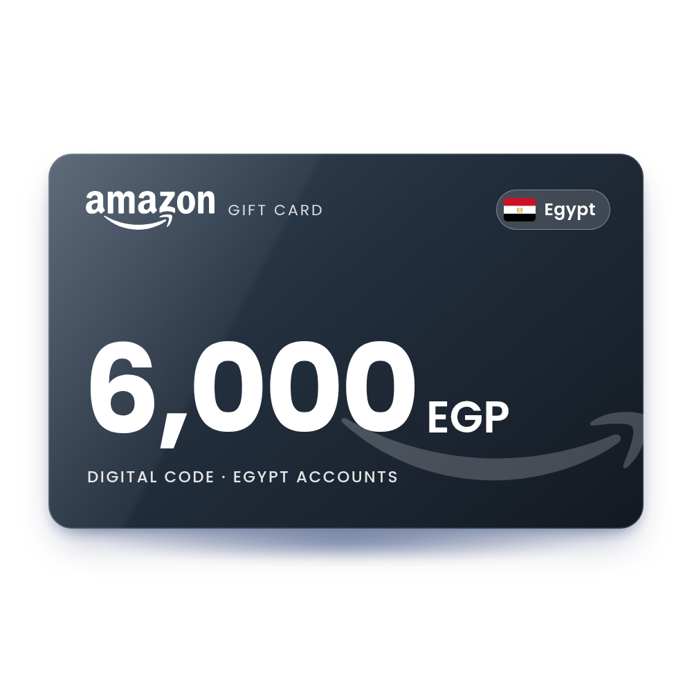 Amazon Gift Card 6000 EGP (Egypt)