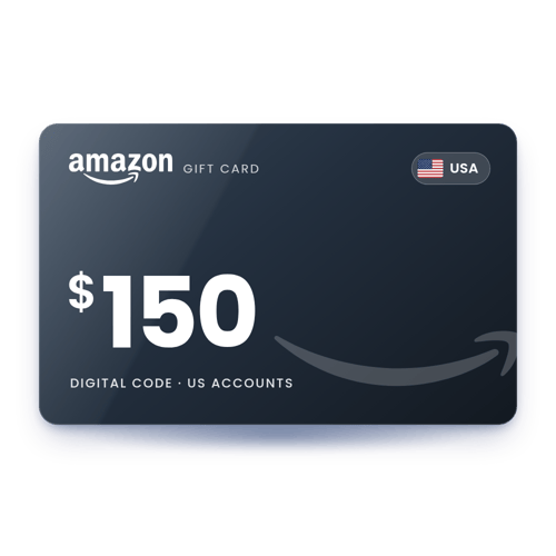 Amazon Gift Card $150 - USA Store