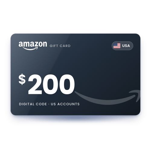 Amazon Gift Card $200 - USA Store