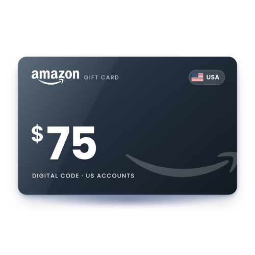 Amazon Gift Card $75 - USA Store