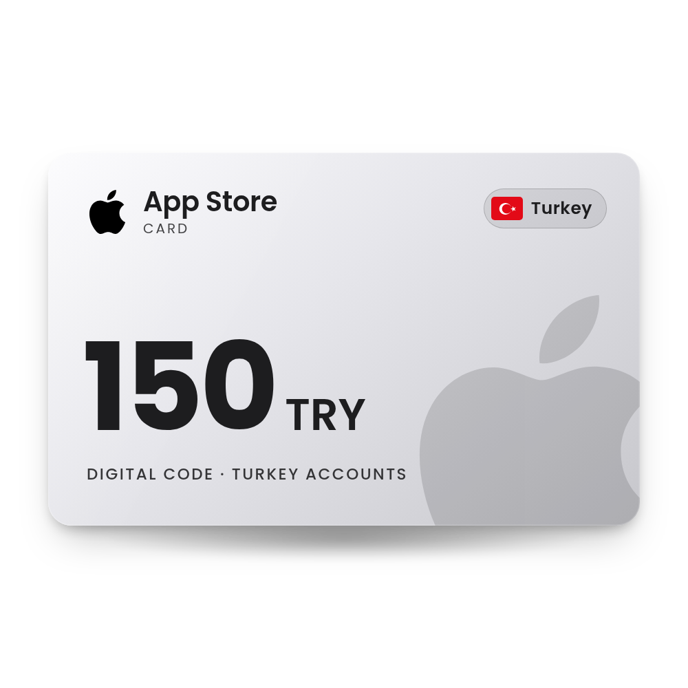App Store Card 150 TRY (Turkey)