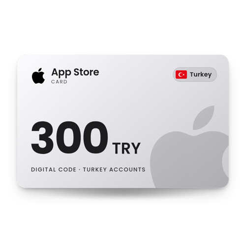 App Store Card 300 TRY - Turkey Store