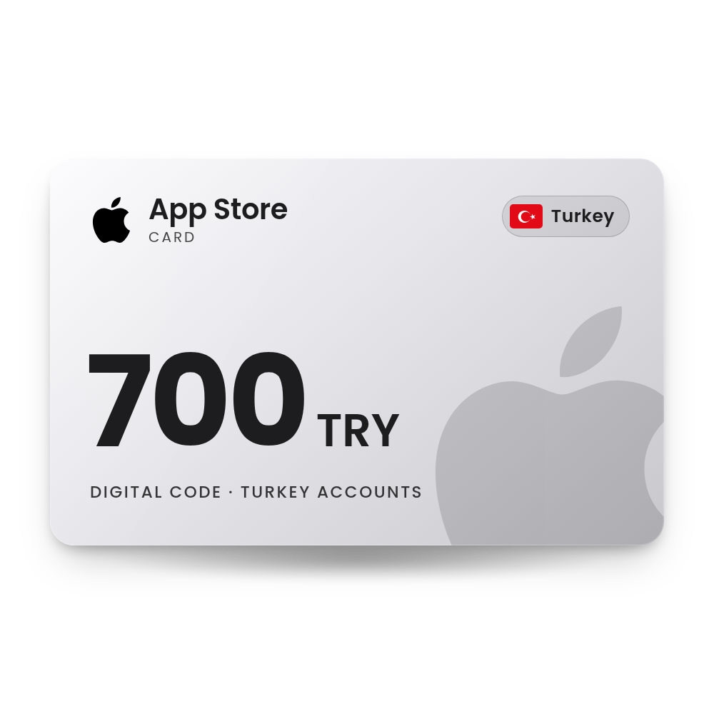 App Store Card 700 TRY (Turkey)
