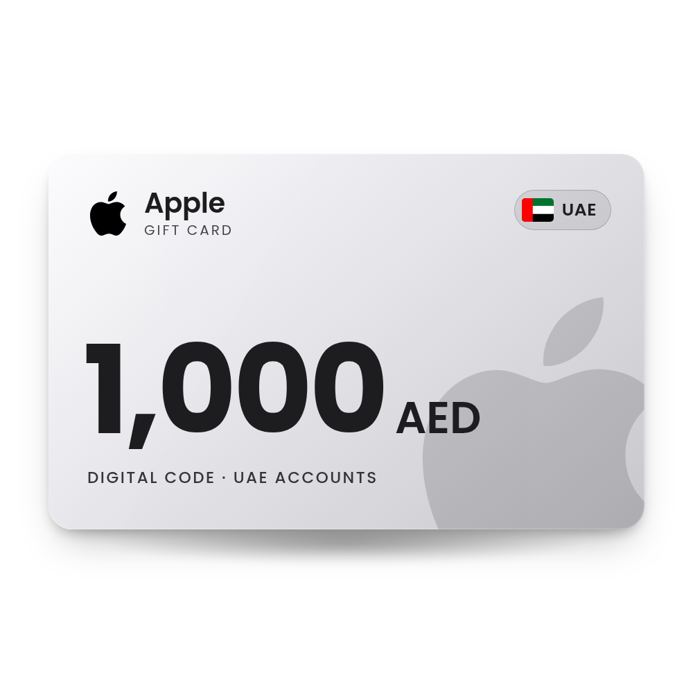 Apple Gift Card 1000 AED (UAE)