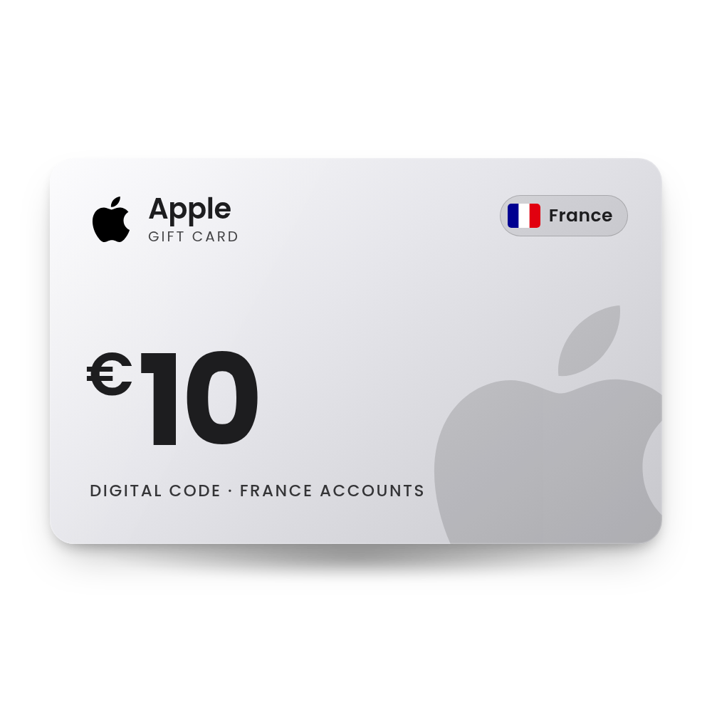 Apple Gift Card 10 EUR (France)